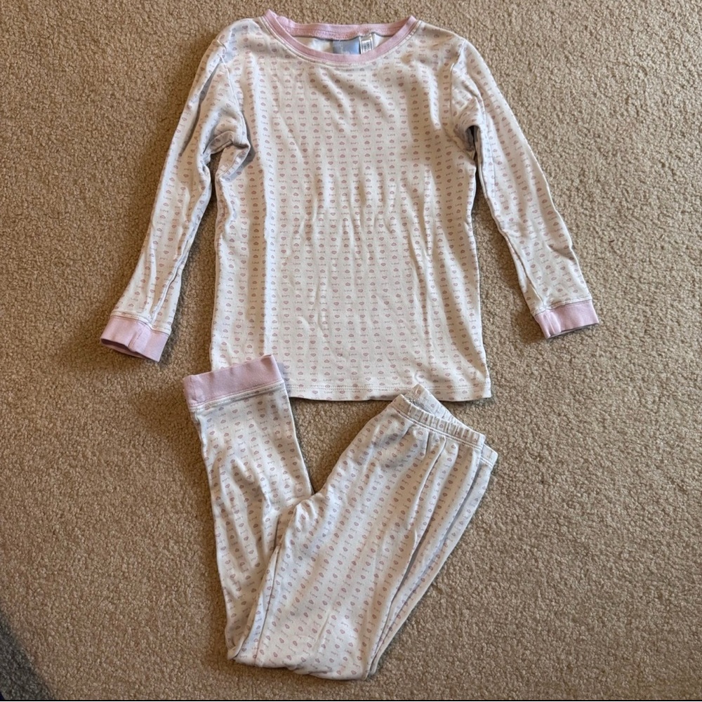 Bella Bliss size 8 heart / Valentine’s pajamas